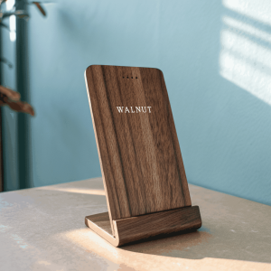 Personalized 3D Printed Phone Stand with Monogram
